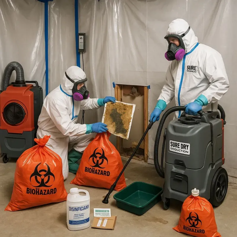 Contaminated Water Handling Protocols process in Lakeshire, MO