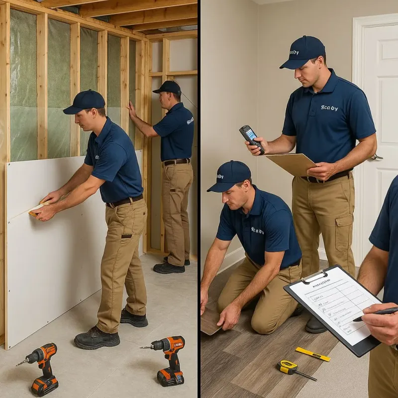 Repairs and Reconstruction process in Lakeshire, MO